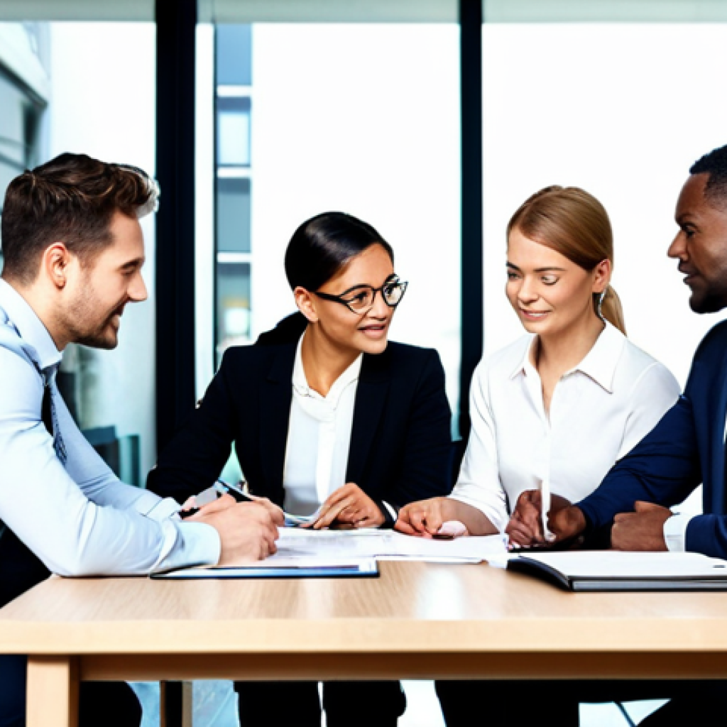 **
"A diverse group of professionals collaborating around a table in a modern office, reviewing financial reports and property management documents, fully clothed, appropriate attire, safe for work, professional, perfect anatomy, natural proportions, bright and well-lit, showcasing teamwork and expertise in real estate management, family-friendly."
**