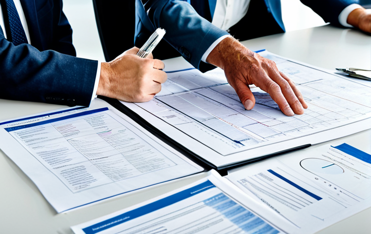 Emergency Preparedness Plan Review**

"A facility manager, fully clothed in appropriate business attire, reviewing a detailed emergency evacuation plan document laid out on a conference table. The setting is a brightly lit modern office with multiple large format plan diagrams and highlighted sections visible. The team appears to be engaged in active discussion. safe for work, appropriate content, fully clothed, professional, perfect anatomy, correct proportions, well-formed hands, family-friendly, illustrating meticulous safety protocols."

**