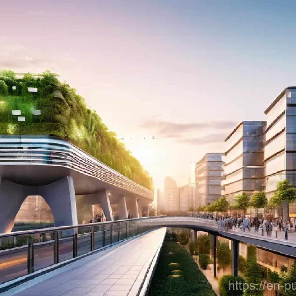공공관리사 실무에서의 주요 문제와 해결 방법 - **"A vibrant, futuristic smart city scene at sunset, showcasing integrated technology for proactive ...