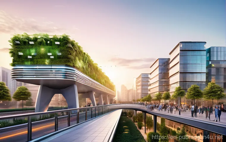 공공관리사 실무에서의 주요 문제와 해결 방법 - **"A vibrant, futuristic smart city scene at sunset, showcasing integrated technology for proactive ...