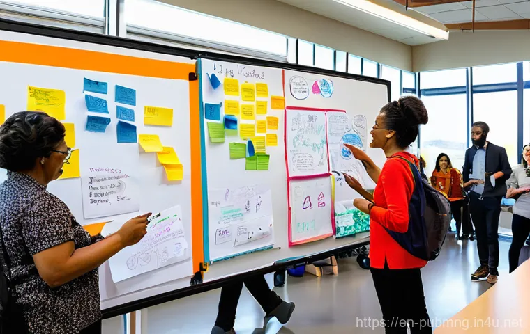 공공관리사 직무와 관련된 최신 산업 동향 - **Prompt 1: AI-Powered Public Service Efficiency**
    "A bright, modern government service center b...