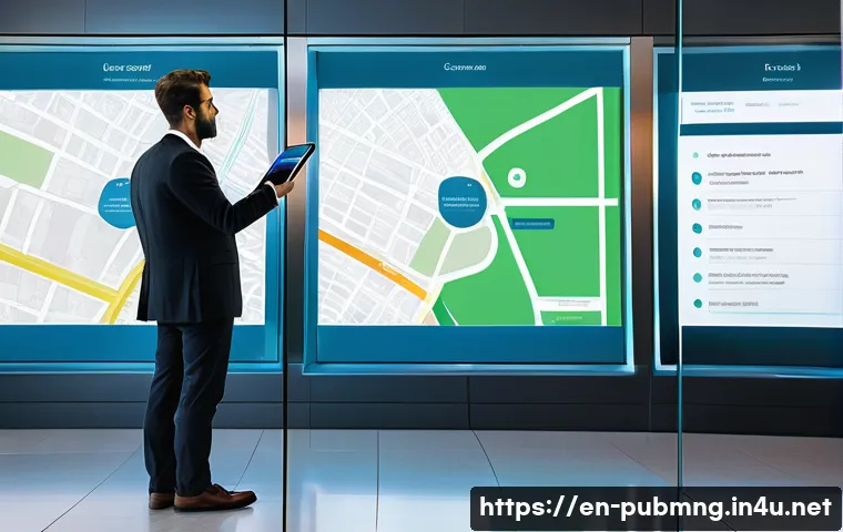 공공관리사와 공공정책의 발전 가능성 - Digital City Hub: Seamless Citizen Interaction**
A vibrant, modern civic center lobby bathed in sof...