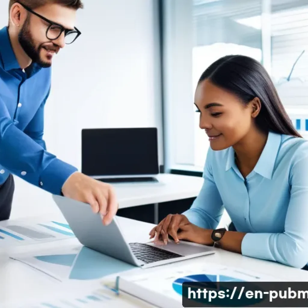 공공관리사 이직 준비 체크리스트 - A professional public administration office setting with diverse government employees collaborating ...