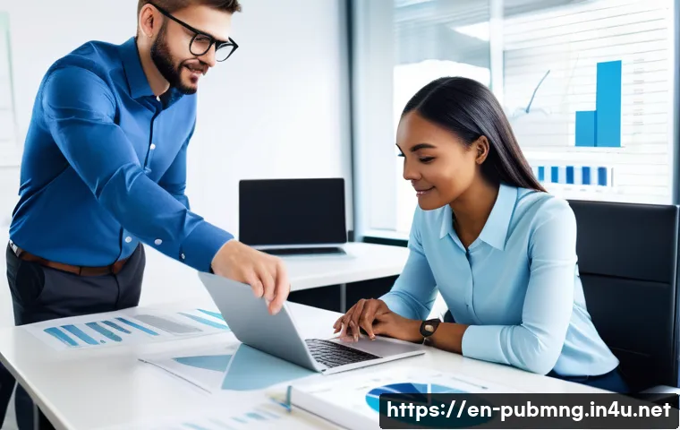 공공관리사 이직 준비 체크리스트 - A professional public administration office setting with diverse government employees collaborating ...