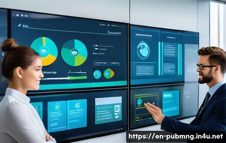 공공관리사 실무에서의 주요 이슈 - A modern public administration office scene showing diverse government employees collaborating aroun...
